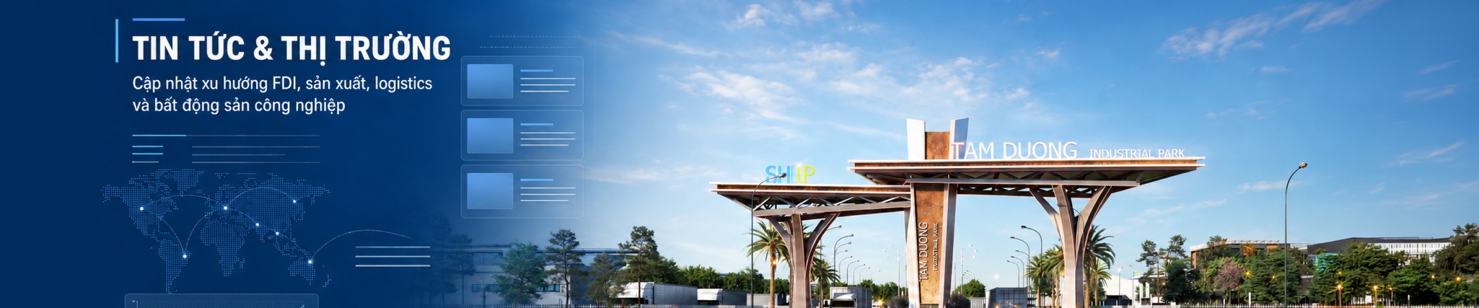 Tin tức & thị trường KCN SHI-IP Tam Dương